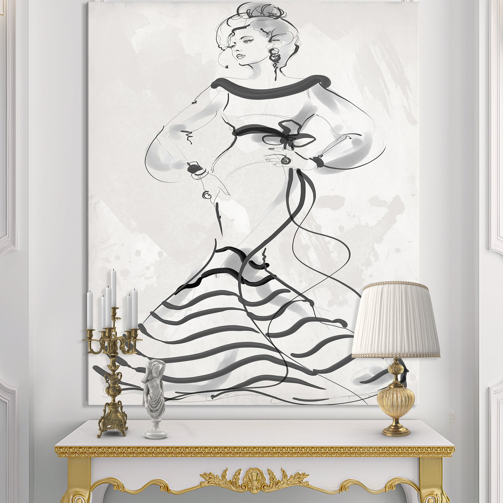My Fair Lady - Fashion Gallery-wrapped Canvas