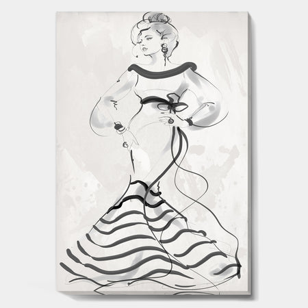 My Fair Lady - Fashion Gallery-wrapped Canvas