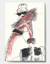 Yves Saint Laurent Girl - Fashion Canvas Artwork