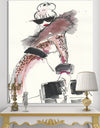 Yves Saint Laurent Girl - Fashion Canvas Artwork