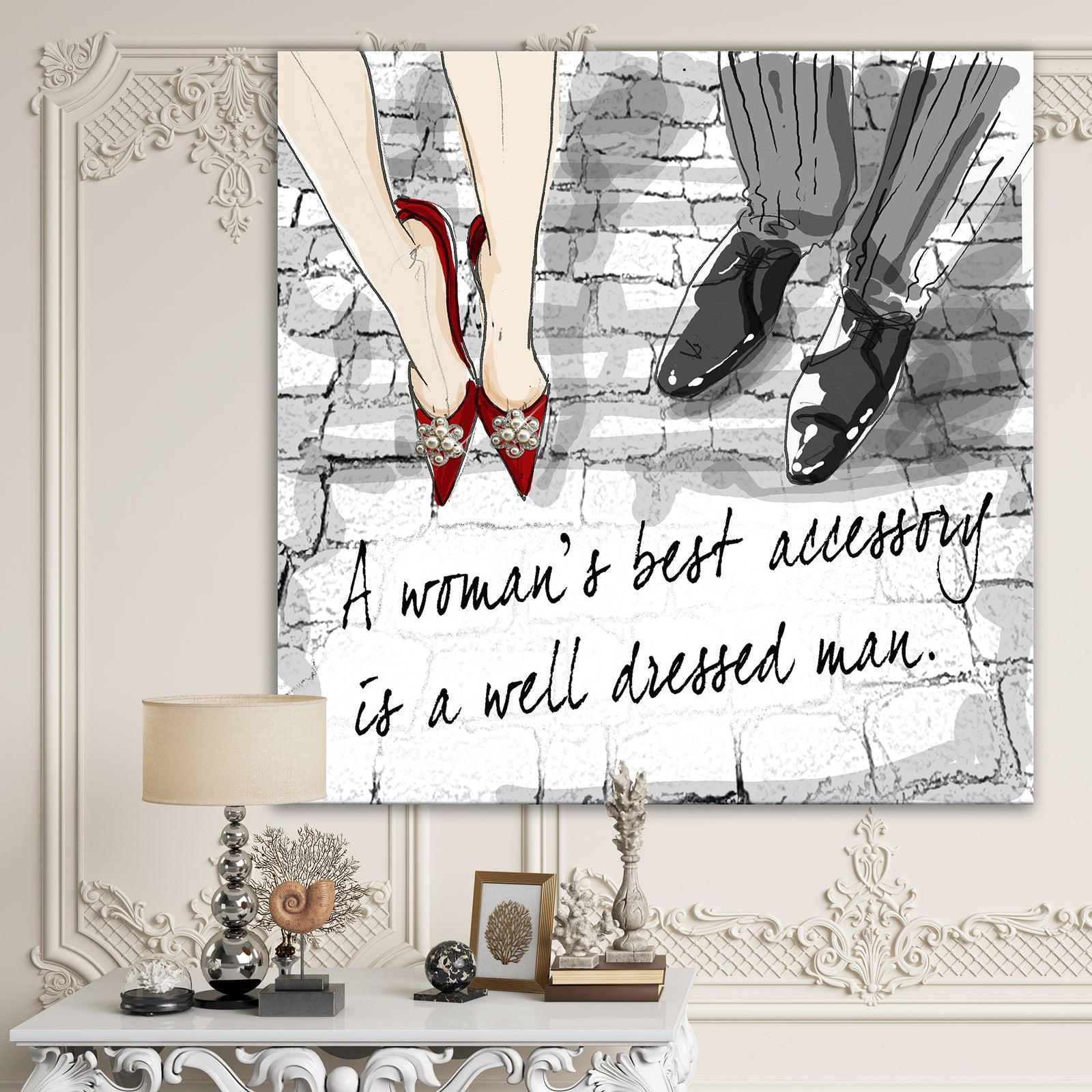 Best Accessory - Fashion Premium Canvas Wall Art