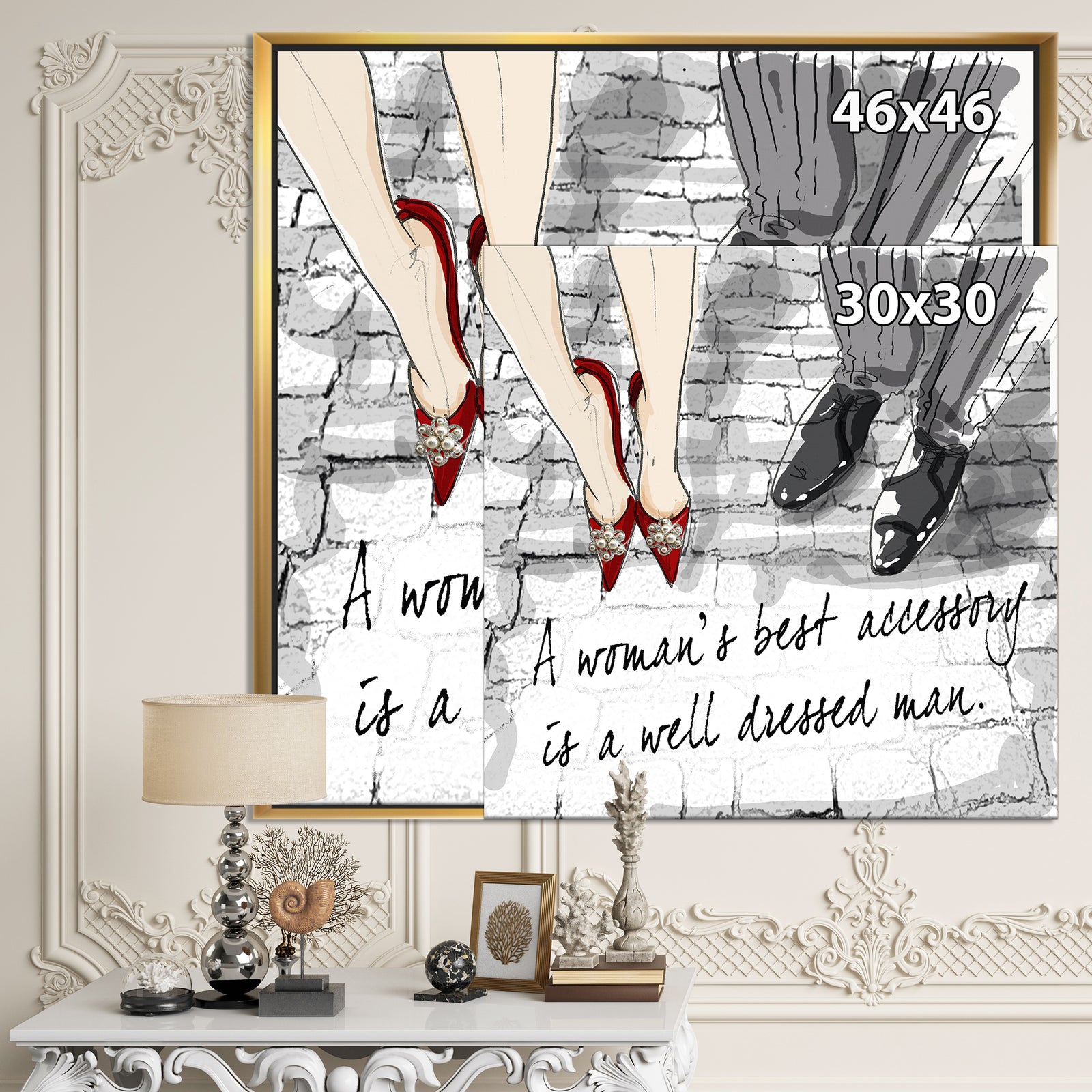 Best Accessory - Fashion Premium Canvas Wall Art
