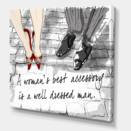 Best Accessory - Fashion Premium Canvas Wall Art