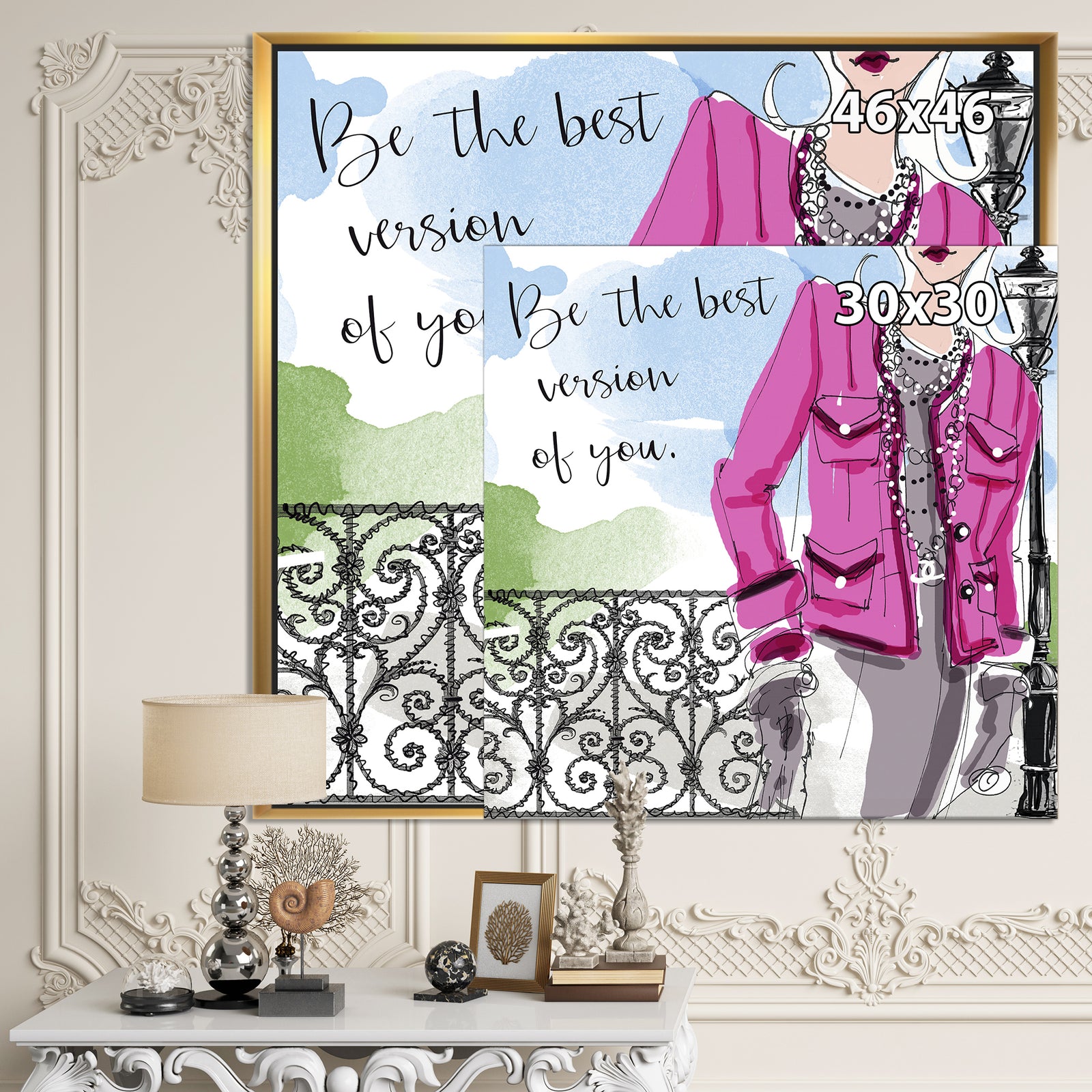 Best Version - Fashion Canvas Wall Art
