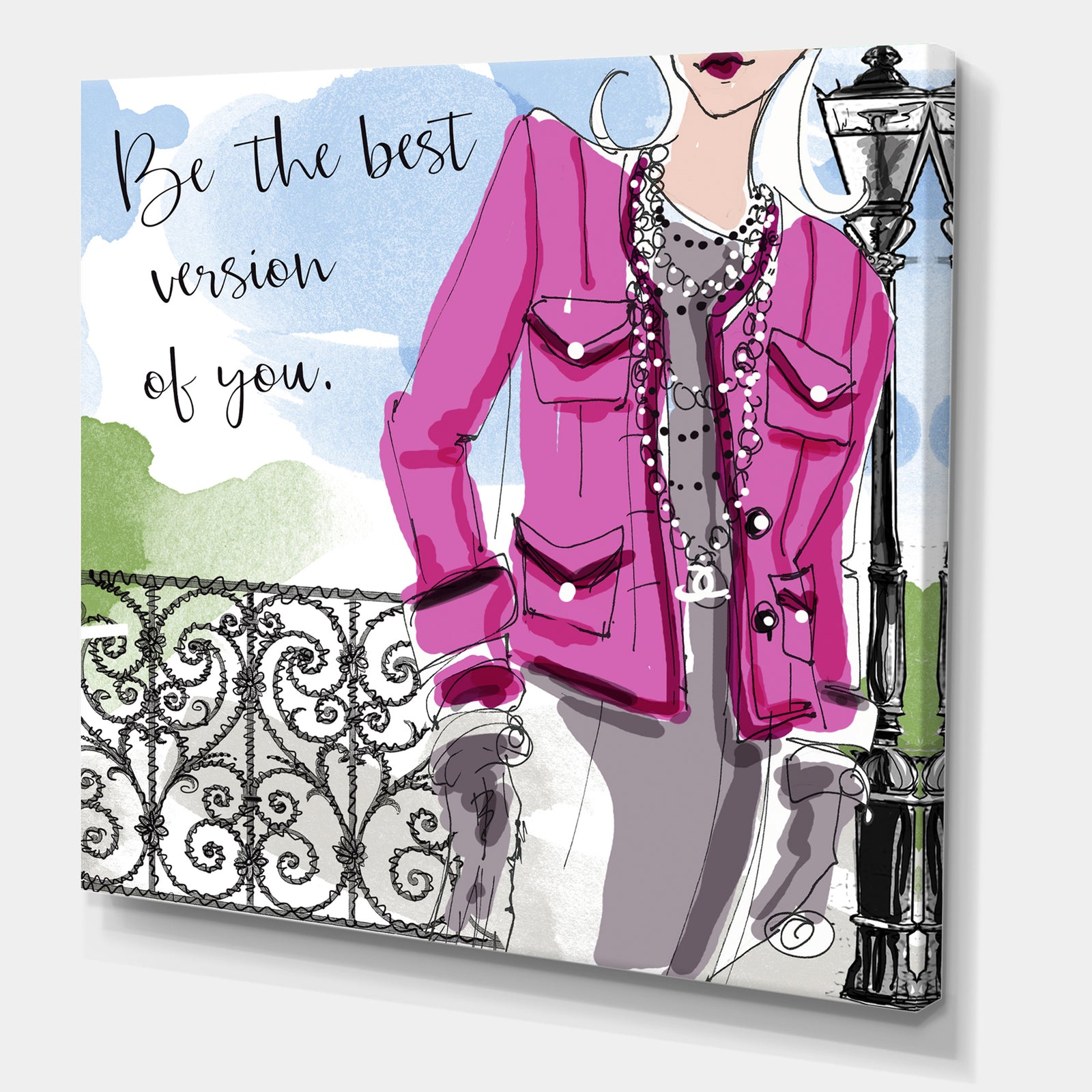Best Version - Fashion Canvas Wall Art