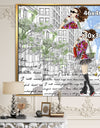 Fancy City Girl Love Memories - Fashion Canvas Art Print