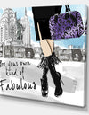 Be Your Own Kind Of Fabulous - Fashion Gallery-wrapped Canvas