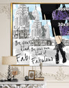 Be Your Own Kind Of Fabulous - Fashion Gallery-wrapped Canvas