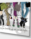 High Standards - Fashion Canvas Artwork