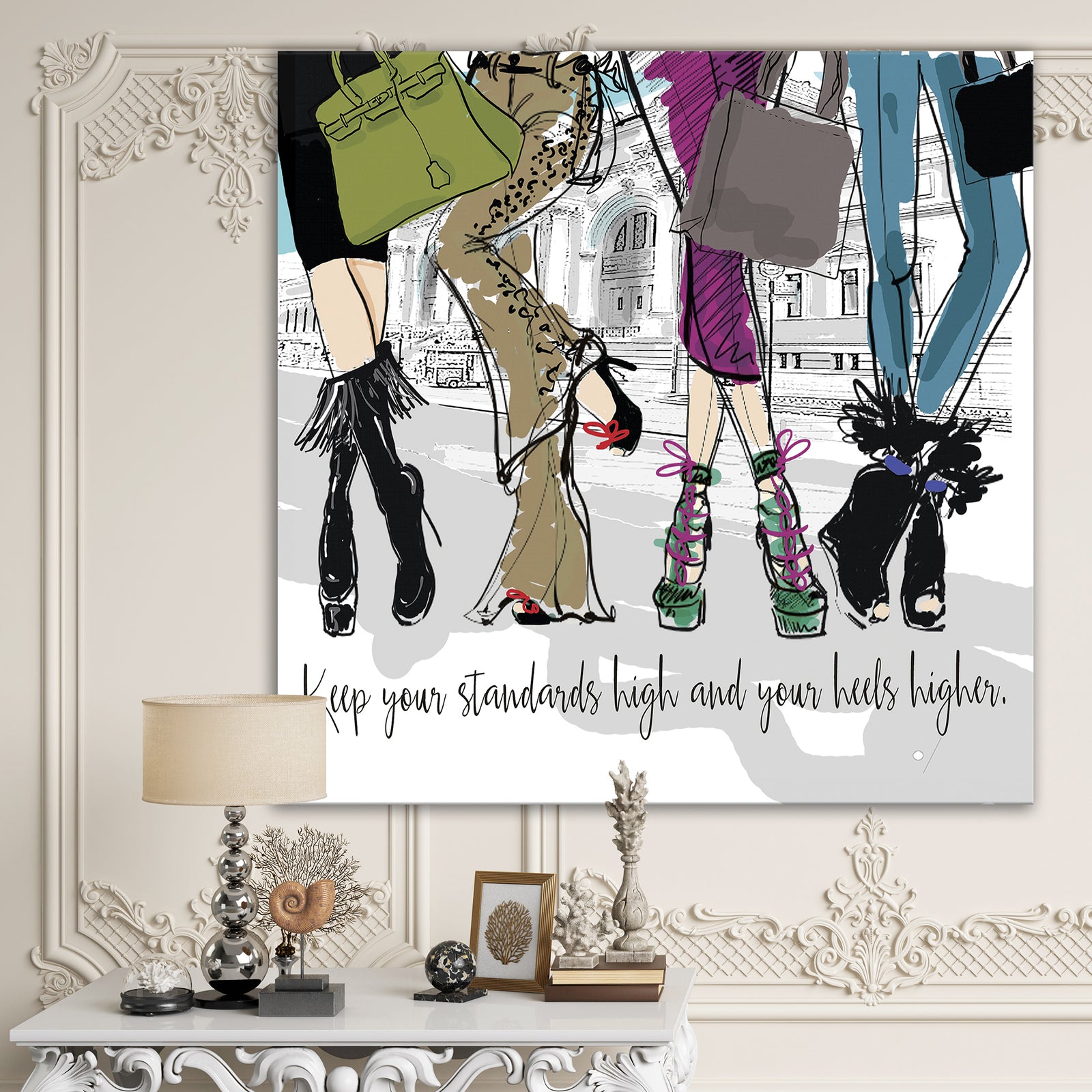 High Standards - Fashion Canvas Artwork