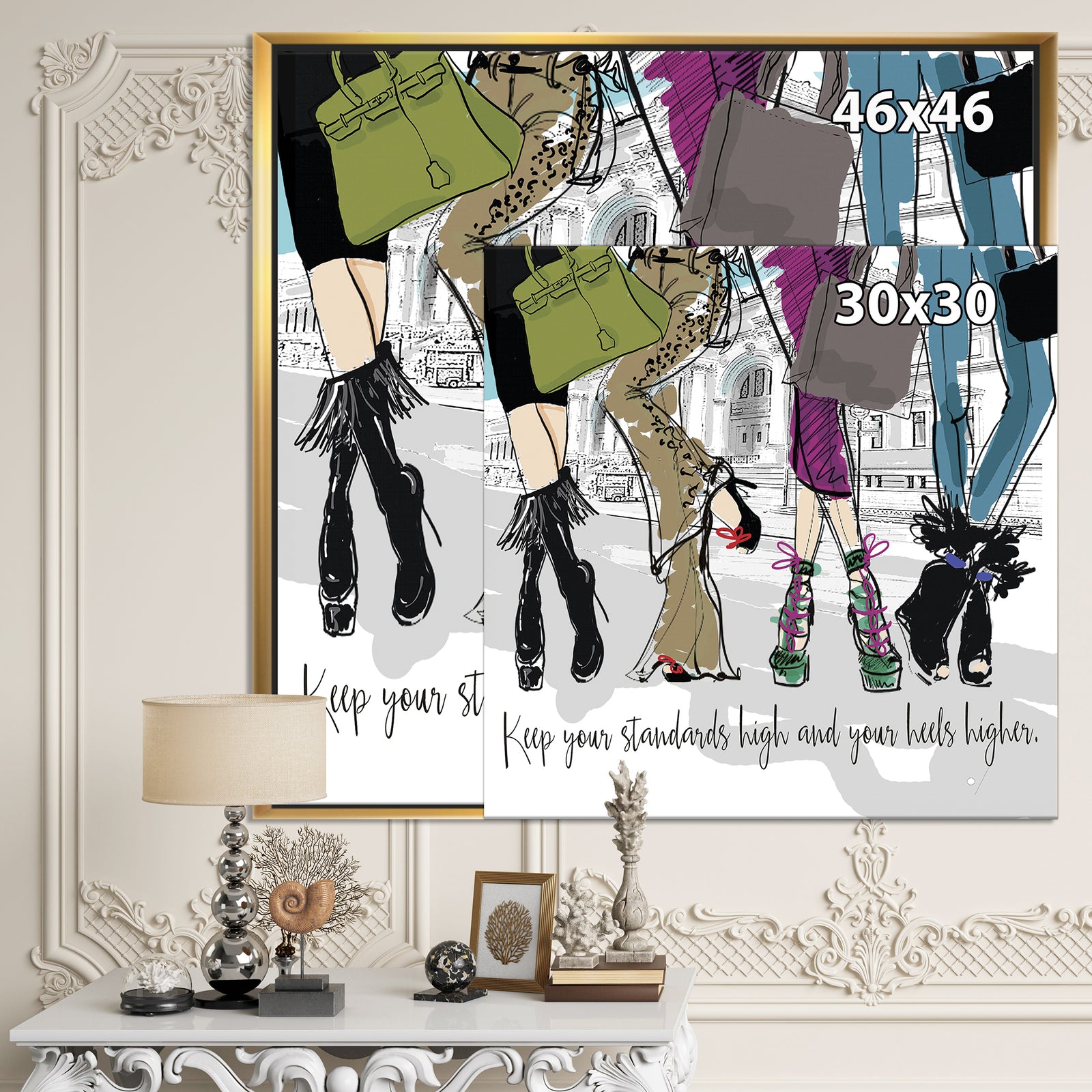 High Standards - Fashion Canvas Artwork