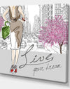 Live Your Dream - Fashion Premium Canvas Wall Art