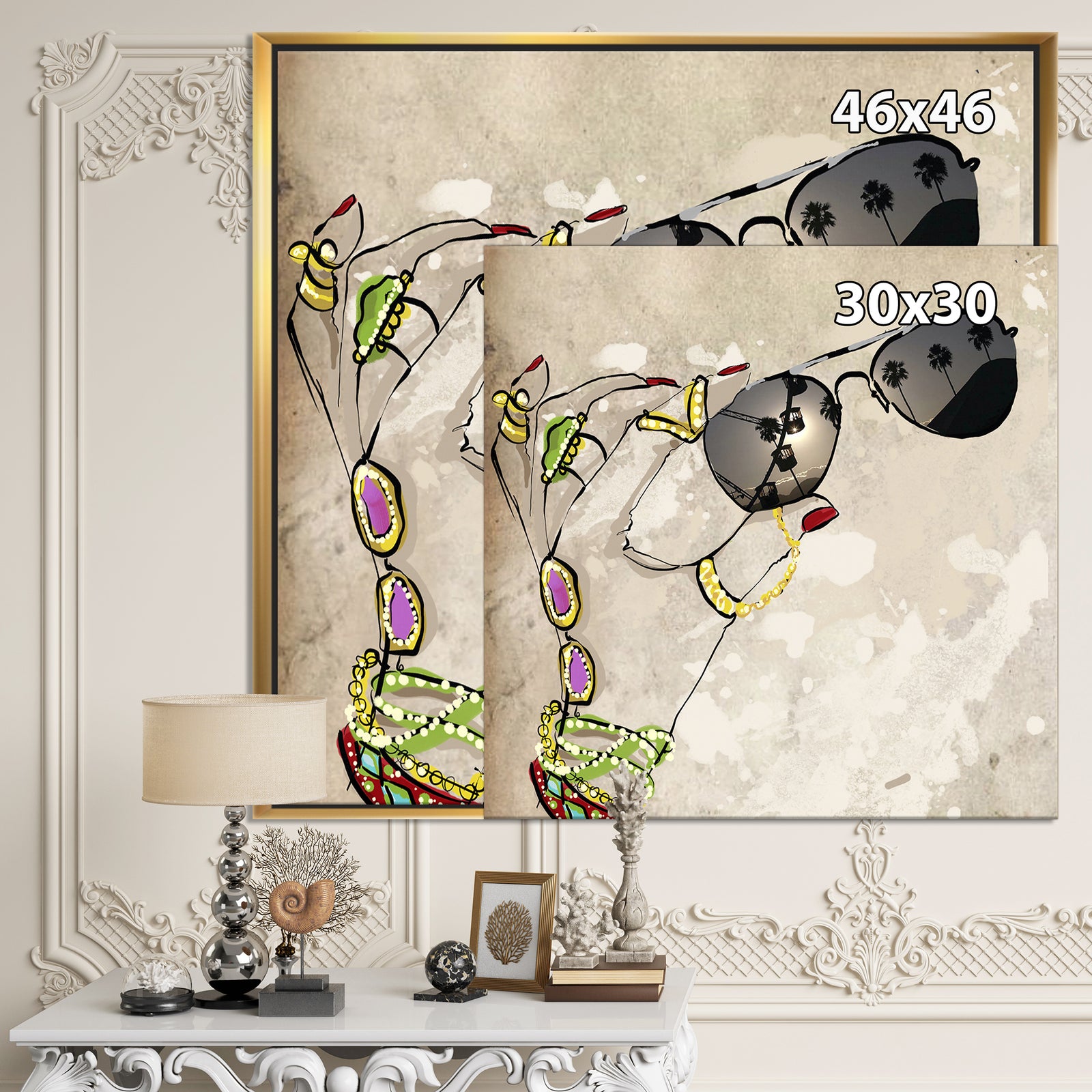 Do You See What I See - Fashion Gallery-wrapped Canvas