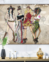 Squad Goals - Fashion Canvas Art Print