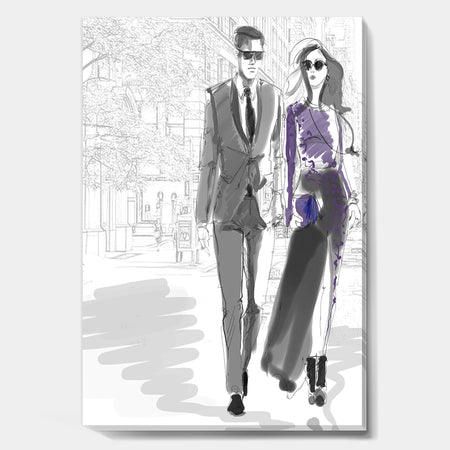 Date Night - Fashion Canvas Wall Art