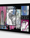 Living In The City Multi - Fashion Canvas Art Print