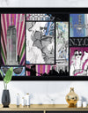 Living In The City Multi - Fashion Canvas Art Print