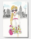 Born In New York - Fashion Canvas Wall Art