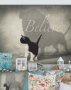 Believe Shadow I - Cottage Canvas Wall Art