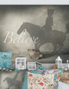 Believe Shadow II - Cottage Canvas Art Print