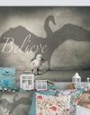 Believe Shadow IV - Cottage Canvas Artwork