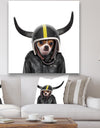 Little Dog With Attitude - Modern & Contemporary Canvas Wall Art