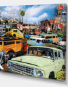 Pacific Paradise Motel 2 - Modern & Contemporary Premium Canvas Wall Art