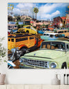 Pacific Paradise Motel 2 - Modern & Contemporary Premium Canvas Wall Art