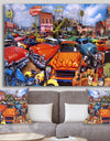 Sea Surf Drive Inn - Modern & Contemporary Canvas Artwork