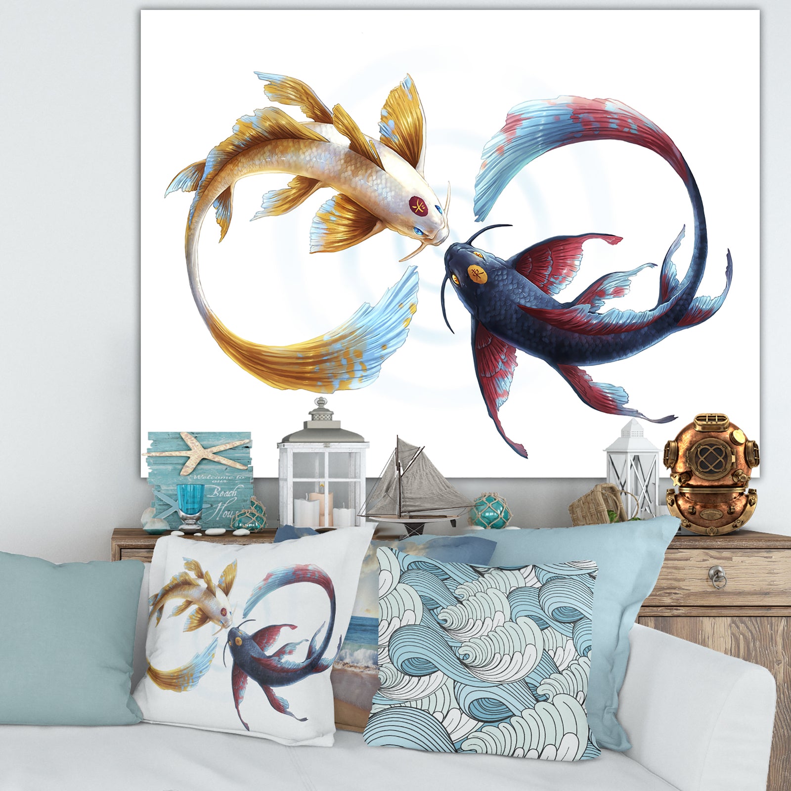 Eternal Bond - Nautical & Coastal Canvas Wall Art