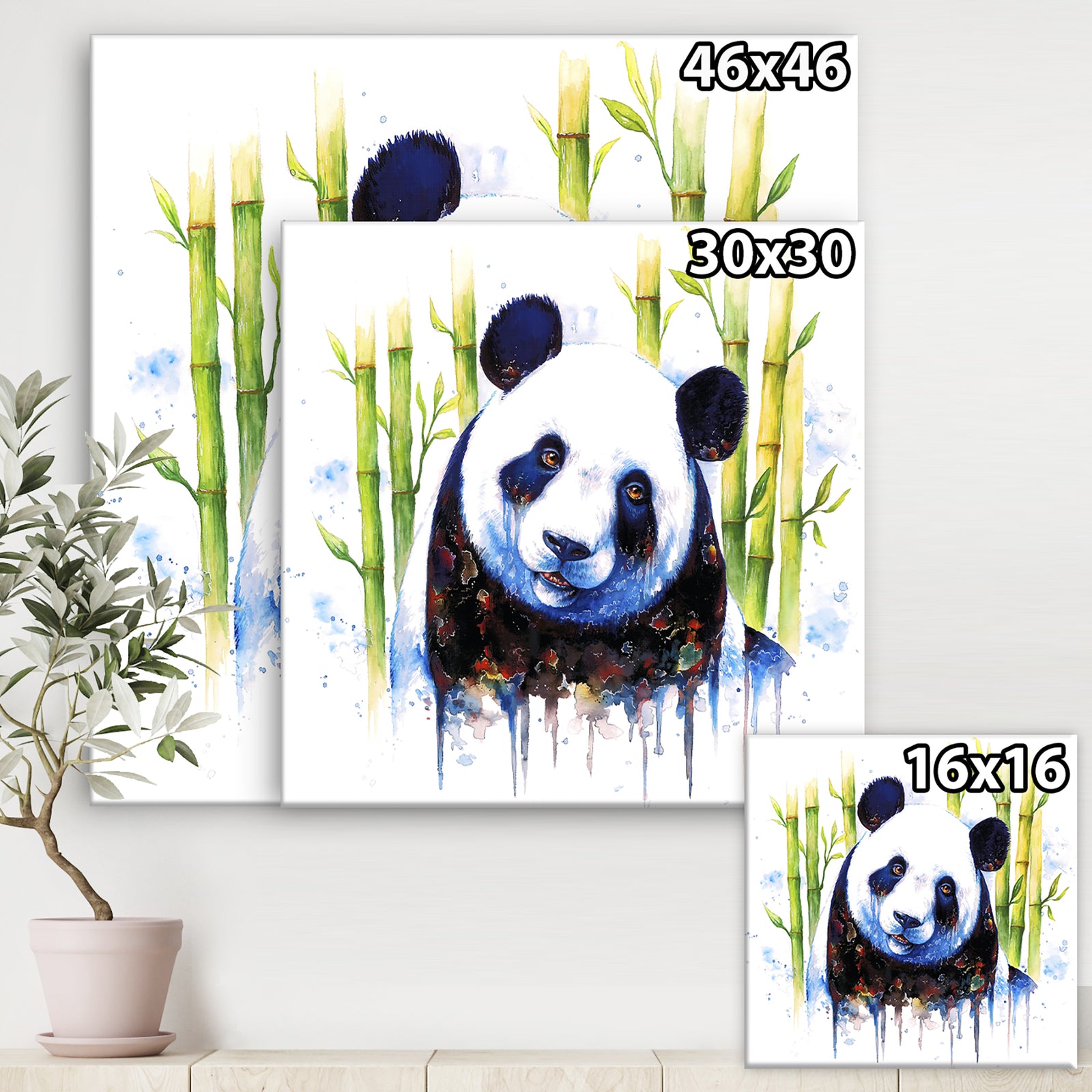 Blue Ashes - Cottage Gallery-wrapped Canvas