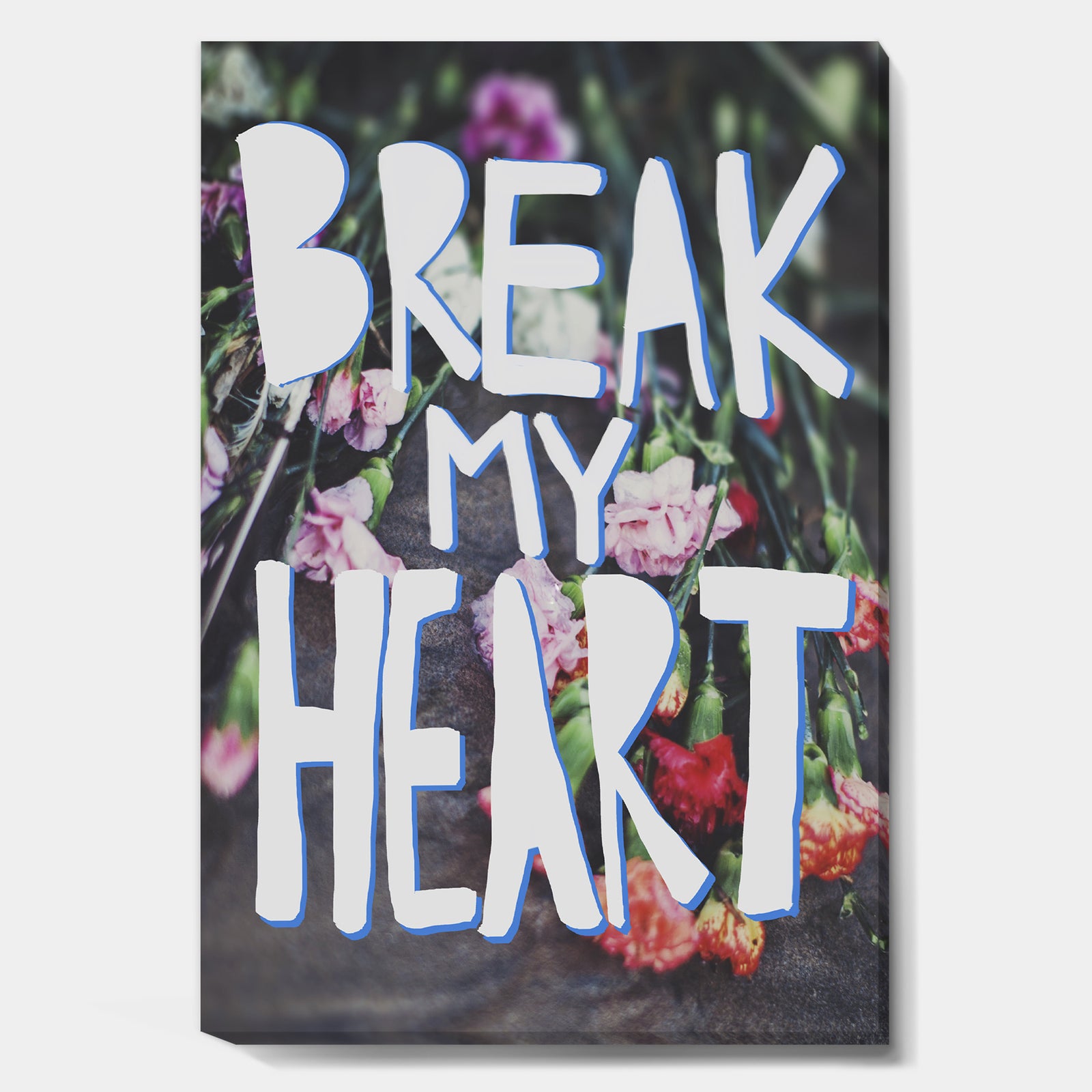 Break My Heart - Cottage Canvas Art Print