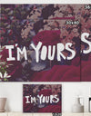 I Am Yours - Cottage Canvas Artwork