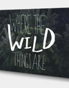 Where the Wild Things Are - Cottage Gallery-wrapped Canvas