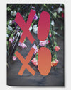 xoxo - Cottage Premium Canvas Wall Art