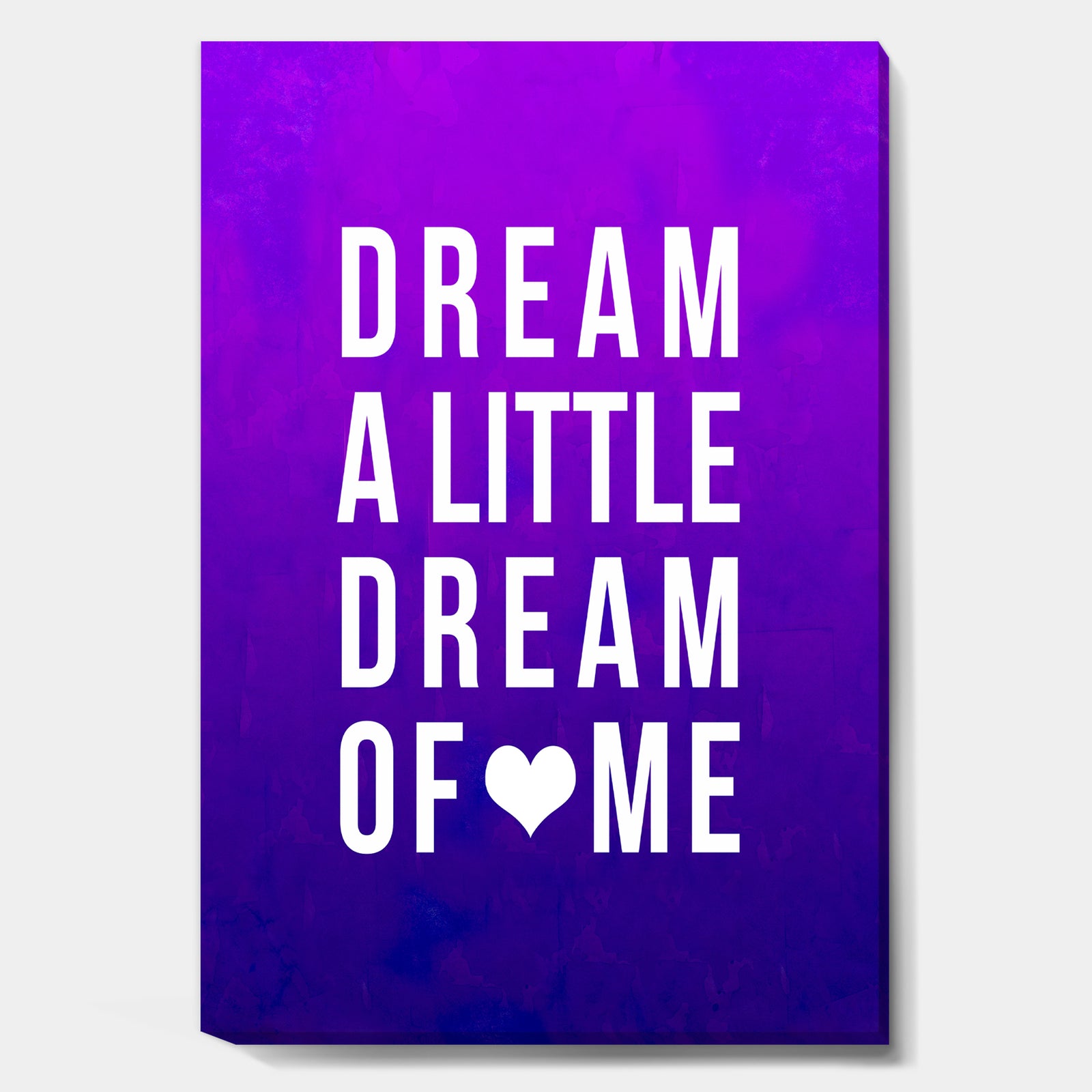 Dream a Little Dream of Me - Cottage Canvas Wall Art