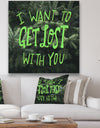 I Want To Get Lost With You - Cottage Gallery-wrapped Canvas