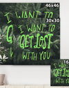 I Want To Get Lost With You - Cottage Gallery-wrapped Canvas