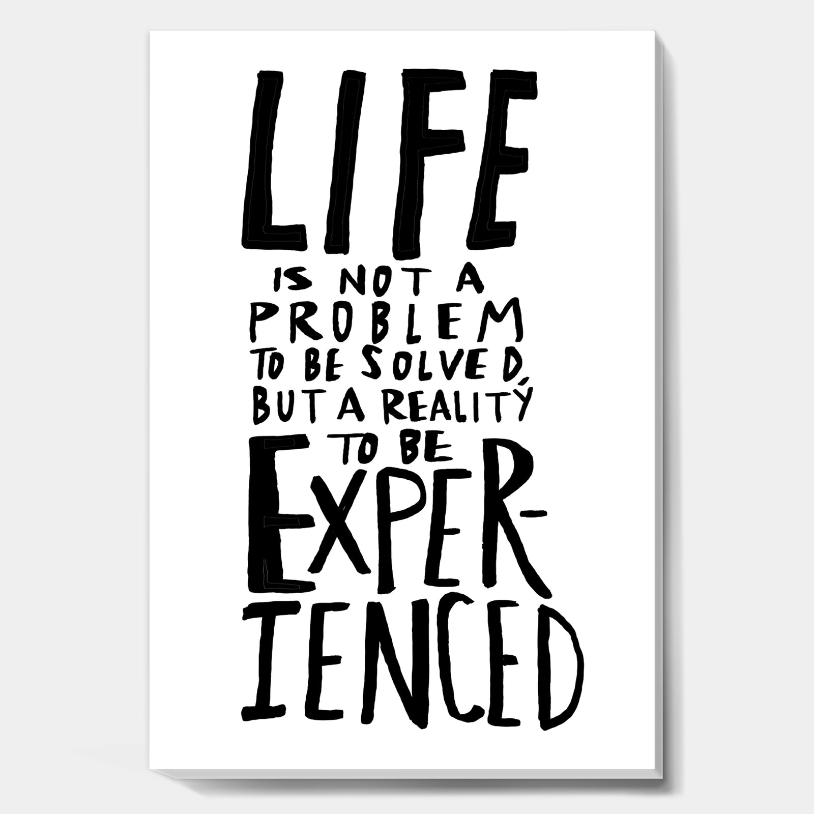 Meaning of Life - Cottage Canvas Artwork