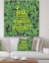 Luck Is What Happens When... - Cottage Gallery-wrapped Canvas