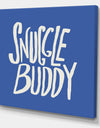 Snuggle Buddy - Cottage Canvas Wall Art