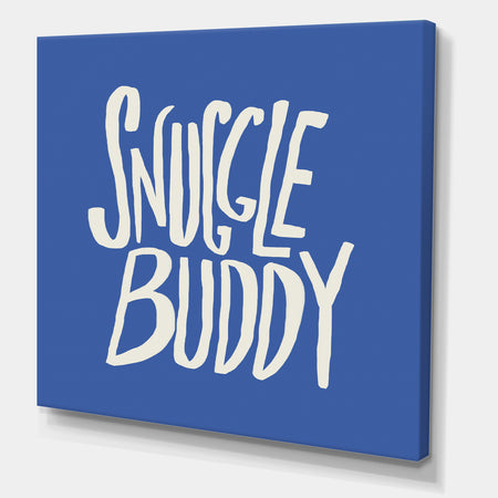 Snuggle Buddy - Cottage Canvas Wall Art