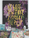 We Were Together - Glam Gallery-wrapped Canvas