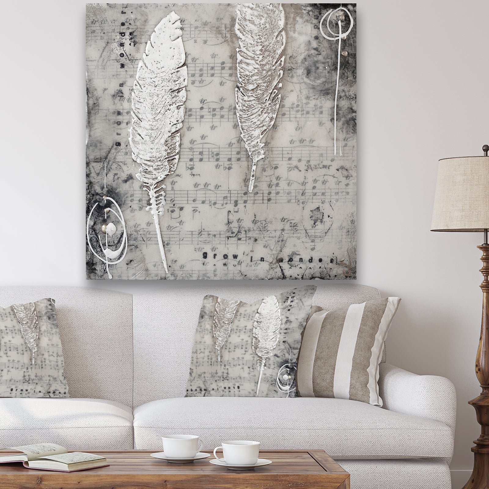 Heaven Sent - Cottage Premium Canvas Wall Art