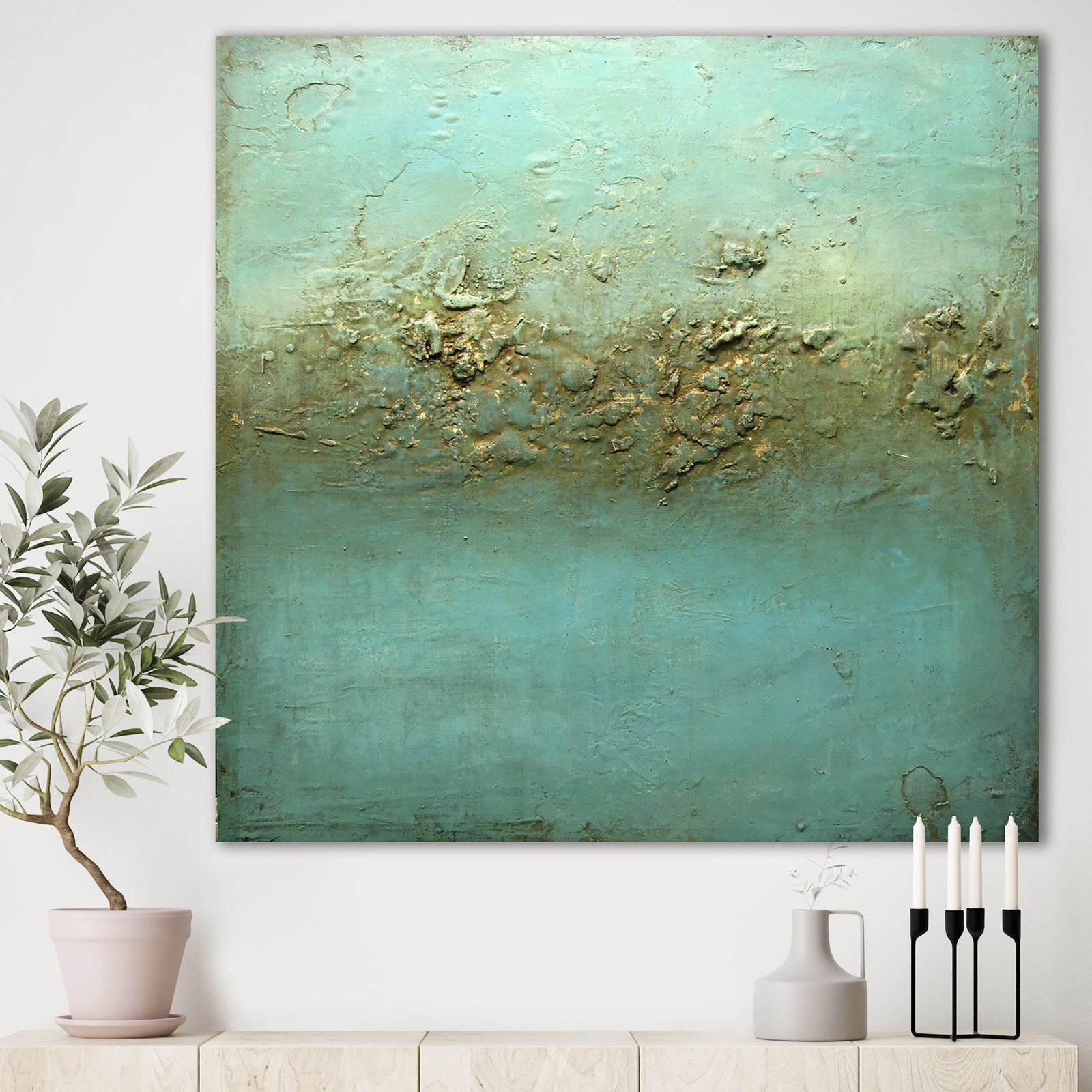 Ocean Dreams - Modern & Contemporary Canvas Art Print