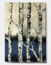 Winter Birch - Cottage Gallery-wrapped Canvas