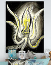 Light Bulb Squid - Nautical & Coastal Canvas Artwork