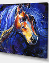 Friesian Night - Cottage Canvas Wall Art