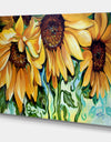 Sunflower Dance - Cottage Canvas Art Print