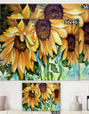 Sunflower Dance - Cottage Canvas Art Print